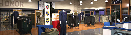 AAFES military store