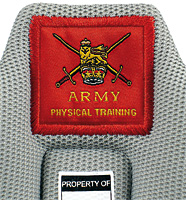BRITISH ARMY BADGE ON TONGUE