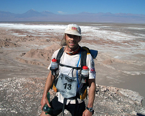 Mark Cockbain in Atacama Desert