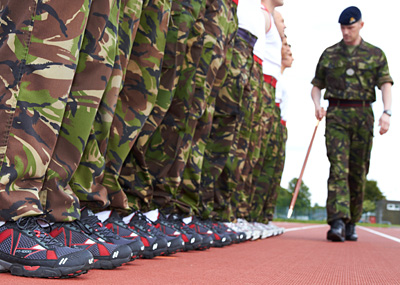 army training shoes